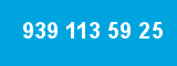 939 113 59 25 939 113 59 25